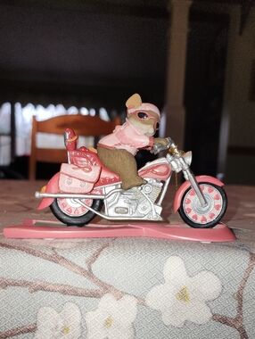 Charming Tails Racing Towards A Cure Figurine